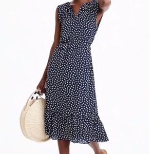 J Crew Mercantile Petite Small Blue Dress
